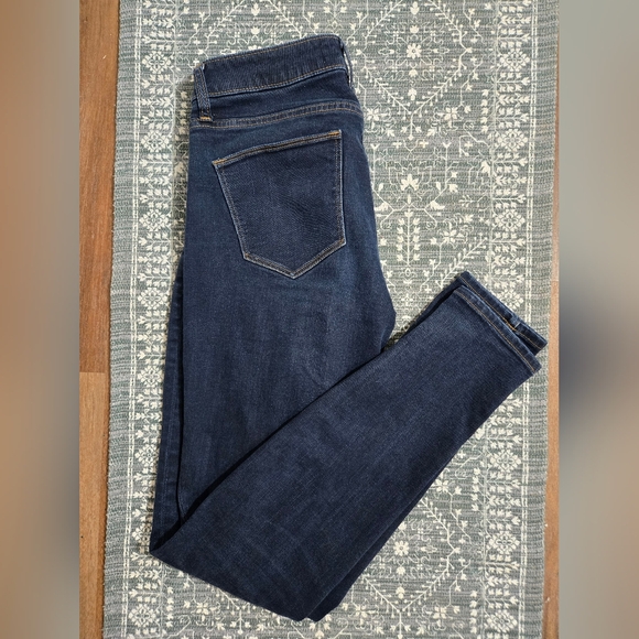 GAP Women's Deep Indigo Skinny Jeans LONG/TALL - Picture 3 of 5